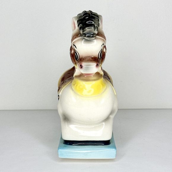 Vintage Rocking Horse Pony Bank Gilner Mold G-618‎ Stan 1968 Piggy Bank 8” Tall - Picture 2 of 9